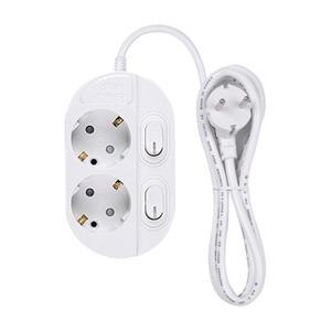 오성정밀 개별 스위치 멀티탭, 2구, 1.5M, 1개