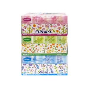 크리넥스 미용티슈 콤비 250매 3개 1팩 (3개)