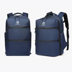 Ozuko 번호 자물쇠 트레블 스마트 백팩 A/ 학생가방 캐주얼룩 여행 스타일백