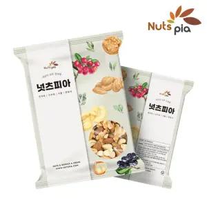 믹스너트 견과류 7종 세븐믹스 레벨업너트 1kg + 1kg (총 2kg)