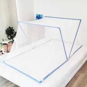 초간편 원터치 모기장 텐트 야외 캠핑 차박 접이식 방충망 싱글 더블 퀸 침대모기장