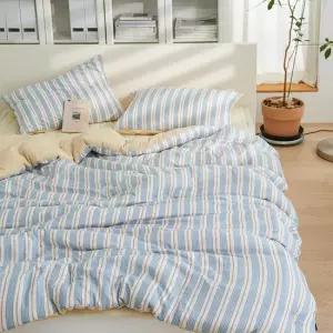 [아이르] 먼지없는 말랑 세미 옥수수솜 차렵이불+패드+베개커버세트 8종 퀸 Q