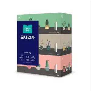 미용티슈 250매 3개입 1팩 각티슈 화장지 갑티슈 휴지_JS