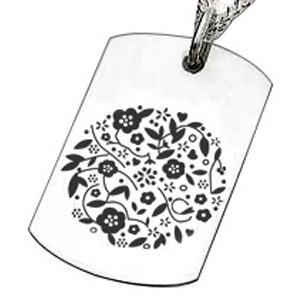 치매어른 인식표 군번줄 티타늄 목걸이 커플 타투 실버 어르신 건강 파킨슨 달마 불교 십자가 달마 노인