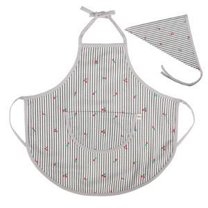 유아 미술 앞치마 세트 (체리밀크) 요리수업 주니어 키즈 어린이 학교