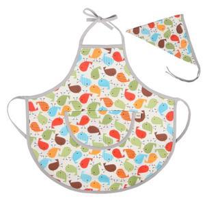 유아 미술 앞치마 세트 (아기새) 키즈 어린이집 아동용 학교 준비물