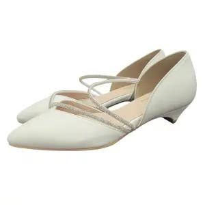 [미소페]미소페 여성3cm 핫픽스장식스트랩 쿠션 펌프스 112412009IV_HDD