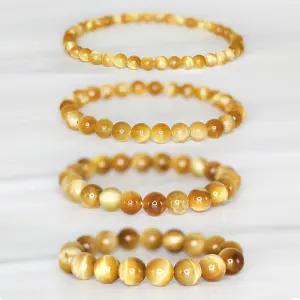 천연 골드호안석 타이거아이 AAA급 염주 원석팔찌 금전운 재물운 사업운 파워스톤