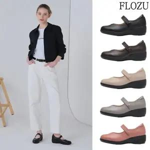 [플로쥬] 양가죽 웨지 메리제인 컴포트화