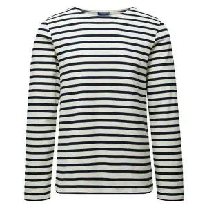 [세인트제임스] 메르디앙 엘보패치 스트라이프 티셔츠 39169937