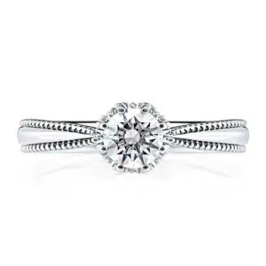 [하나다이아몬드]5부 천연다이아몬드 14k 18k 반지 프로포즈링 결혼 예물 지엔 HNDR05291