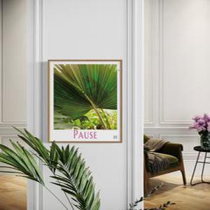 꽃 식물 플랜테리어 인테리어 테라픽 포스터 A3 사이즈 단품 카페 개업 이사 선물 호텔 장식