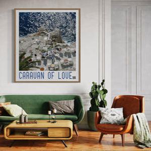 유럽 호수 바다 거리 풍경 인테리어 테라픽 포스터 5X7 사이즈 단품 카페 개업 이사 선물 호텔 장식