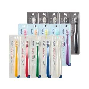 [브리스틱](강남점) 에르고 성인 칫솔 10개-오리지널/오리지널 어베인/컴팩트 (치약 1개 증정)