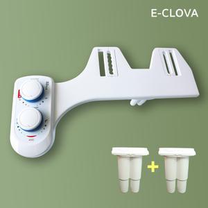 이크로바 [분리형 노즐 추가증정] 기계식비데 무전원 냉온수 겸용 판넬형 수동비데 HB-1500