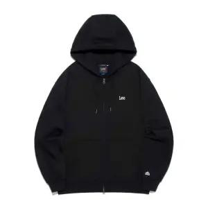 [LEE]LEE 스몰 트위치로고 후드집업 블랙 LE2503HZ01BK