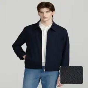 닥스 남성 25SS [D-SET UP] 다크네이비 시어서커 블루종 점퍼 DMJU5B302N3