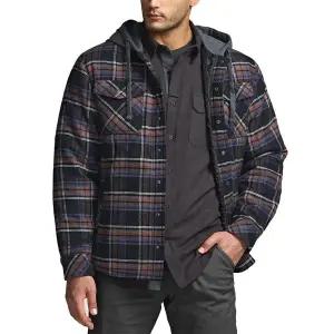 [CQR][한정특가] CQR 체크 후드 셔츠 가을 남자 자켓 CQ-HOK729
