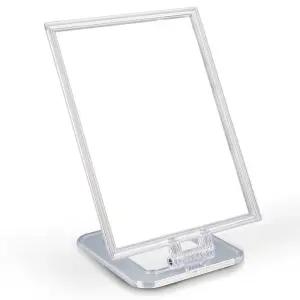 (대형) 스탠드 사각 거울/탁상용/유리/책상/큰거울/면도/이동식/교실/무타공/인테리어/화장대/욕실/거실