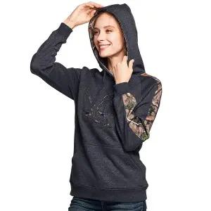 [CQR][한정특가] CQR 여성 긴팔티셔츠 방한 기모 후드티 CQ-WOH340