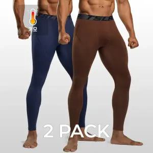 [테슬라][한정특가] 언더레이어 기모 긴바지 2팩 발열내의 TM-YUP20