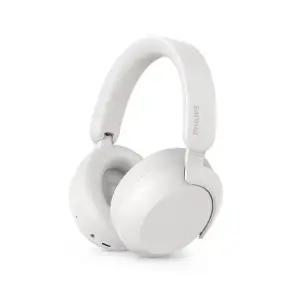 [필립스오디오]필립스 LDAC Hi-Res ANC 노이즈캔슬링 무선 블루투스 헤드셋 TAH8000 화이트