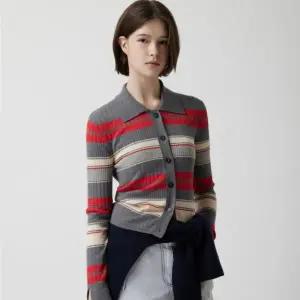 [롯데백화점]쥬크 멀티스트라이프 니트가디건Z254KSL018