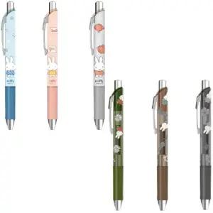 미피 캐릭터 에너젤 볼펜 3색 세트