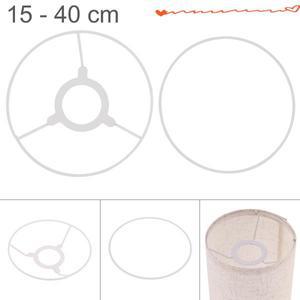 DIY 테이블 램프 천장 생산을 위한 15 - 40cm E27 표준 전등갓 원통형 빈티지 그늘 프레임