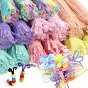 모루 만들기 DIY 재료 철사 인형 키링 200p/부자재/가방/걸이/열쇠/고리/세트/키트/놀이/장난감/공예/