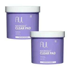 1+1 에이유엘 나이아신골드 클리어 패드 120pads(미백 · 주름 개선 기능성)