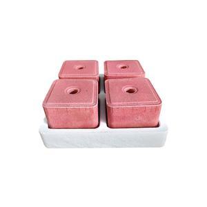 축사 미네랄 모양 20KG 지피아 벽돌 동물 블록 2개 방충 가축용 20KG 위장 레드