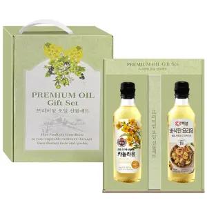 백설 식용유 설 추석 명절 선물세트 요리유 카놀라유