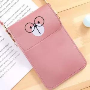 [라일리] Rly 크로스백 가방 핸드폰 터치 여행 초등 곰돌이