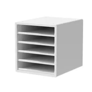 시스맥스 시스템 오픈형 서류함 5단 책상 데스크 서류 필기구 정리함 1개