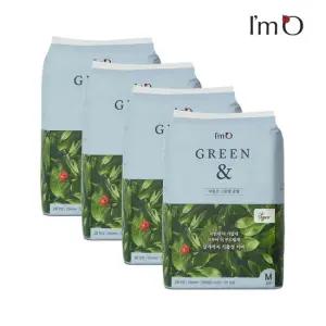 그린앤 비건 생리대 중형 28P x4개