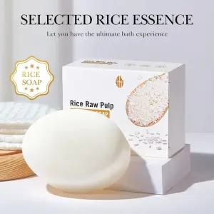 이오 미백비누 피부진정 쌀클렌징비누