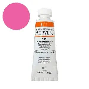 [셀러에이드]신한 아크릴물감 50ml NO.575 플루어레슨트핑크 (3개입)