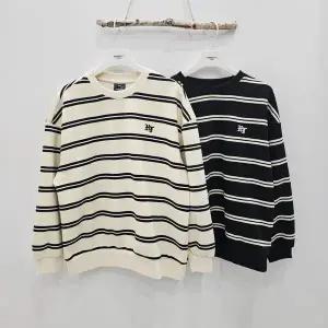 [행텐주니어][시흥모다]행텐주니어 니트라이크 스트라이프 맨투맨 14560-031-216-07_SH