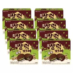 두쫀쿠 찰떡파이 피스타치오맛 300g x8개