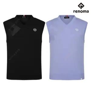 레노마골프 디오픈 남성 여름 스카시 메쉬 브이넥 니트 조끼 O2204