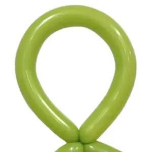 해피파티 요술풍선 레트로 풍선 (올리브그린) (100개입)/기념/인기/많은/알록달록/행사/모임/개업/기다란