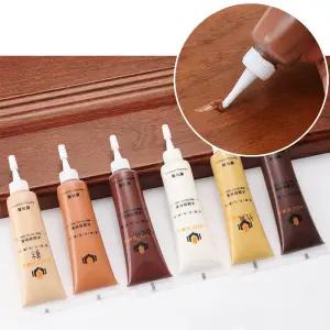 (5개 set) 강화마루 원목 가구 나무 바닥 찍힘 흠집 틈새 스크래치 셀프 보수제 메꾸미 복원 페인트