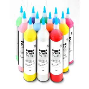 아크릴물감 가민 전문가용 대용량 퍼포먼스 미술 용품 실내놀이 채색 물감