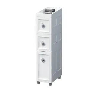 부엌 서랍장 보조 슬림 좁은 사이드 틈새 철제 하부장 서랍형 틈새장 다용도 주방보조