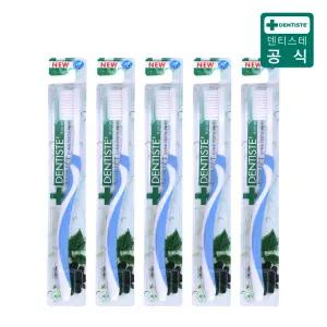 덴티스테 이중미세모 칫솔 5개 (색상 랜덤)