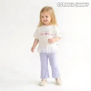 [에스더버니리틀] 릴리블랑캉캉티셔츠상하복