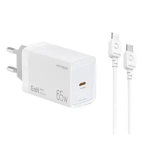 AT 갤럭시 S26 울트라 전용 GaN 65W 초고속 C타입 고속 충전기 어댑터 케이블 포함