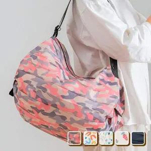 아코디언 접이식 휴대용 여행용 장바구니 폴딩 가방 일회용가방