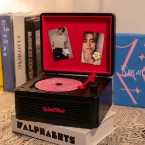 턴테이블 미니 휴대용 인테리어 소품 무선 블루투스 화염